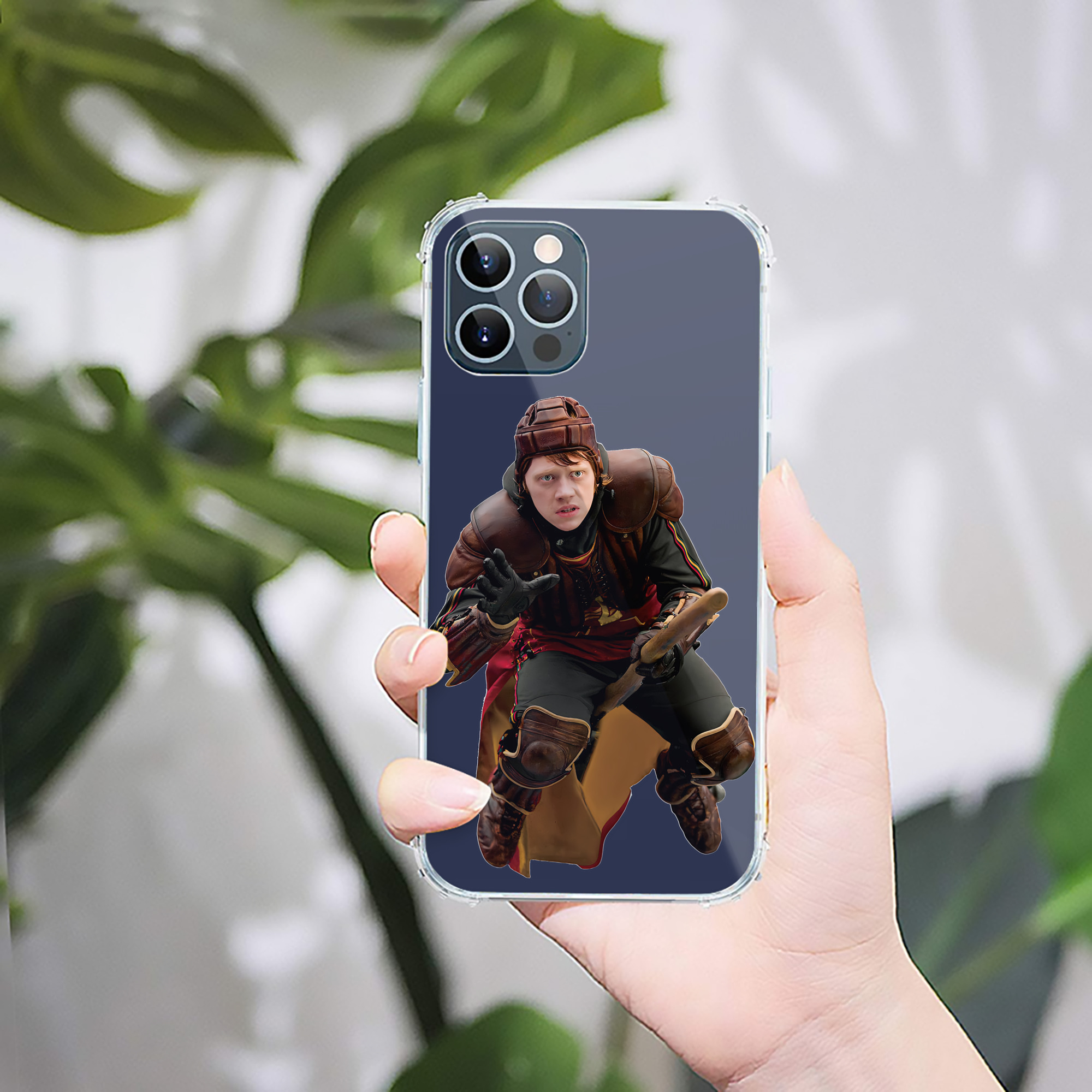（画像用） Harry Potter ハリー・ポッターシリーズ 【iPhone 12シリーズ対応】透明スマホケース（クリアソフトケース）